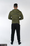 Hoodie - OD Green Zip