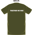 OD Green T-Shirts with White