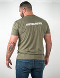 OD Green T-Shirts with White